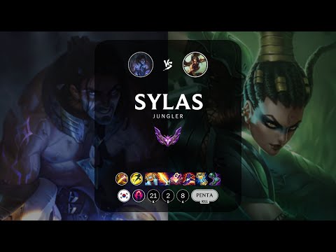 Sylas Jungle vs Nidalee - KR Master Patch 14.7