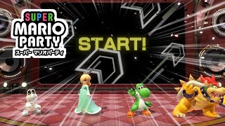 【4人実況】マリパのリズム天国で最高に盛り上がる奴ら【スーパーマリオパーティ】