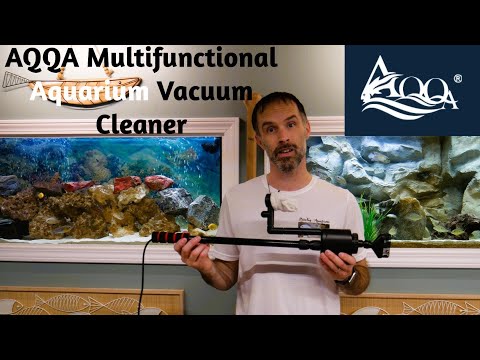 AQQA 6-in-1 Aquarium Gravel Cleaner AQ013 Review & Demo