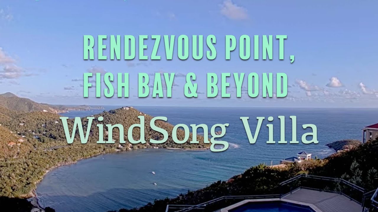 Live webcam view of WindSong Villa sobre Rendezvous Bay