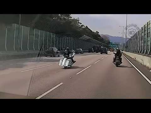 車CAM直擊 - 巡航L霸住條路 雙手離軚整蠱做怪 原來係到拍片！