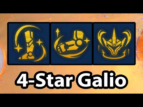 " 4-star Galio " - I got x3 Mighty Mech Augment !?