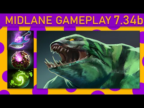 ✨76% Kill participation! Tidehunter Mid Gameplay - Dota 2 Top MMR
