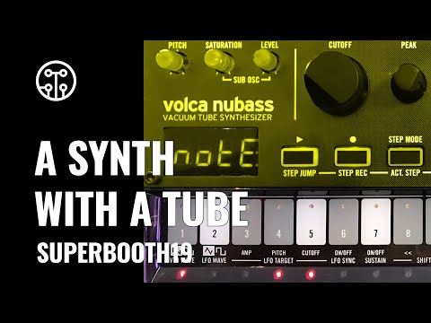 New Korg Volca Nubass | Superbooth 2019 | Thomann