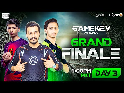DAY 3 | GRAND FINALS | GAMEKEY ARENA | UFONE 4G | PTCL | PUBG MOBILE