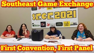 South East Game Exchange (SEGE 2021) My First Convention and Panel! Women in Retro Gaming!