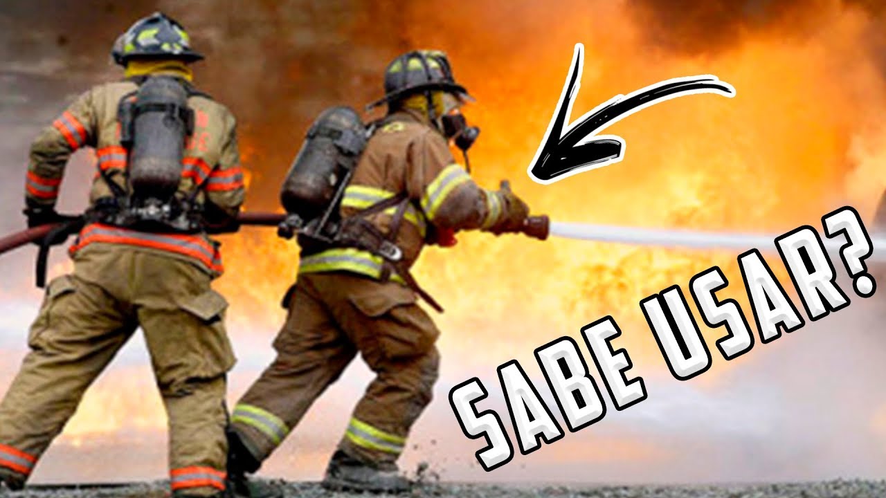 Olha o que pode acontecer se você não souber usar a mangueira de incêndio.