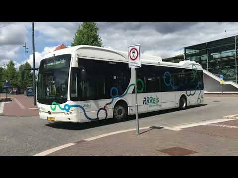 Compilatie: Bussen rond Station Deventer op 6  augustus