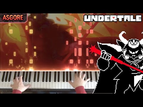 🎹 UNDERTALE - ASGORE (+Bergentrückung) on Piano