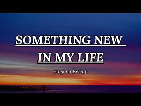 Stephen Bishop – Something New In My Life (Lyrics)