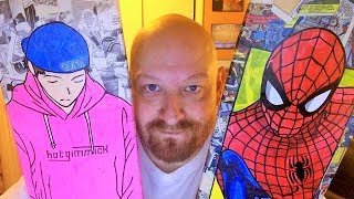 AWESOME CUSTOM ART by ME ! Nate in the morning ep 146 : May 26 2018