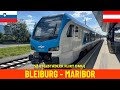 Cab Ride Bleiburg Maribor Drava Valley Railway Austria Slovenia Train Driver S View 4K