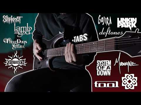 Drop Tuning Guitar Riffs PERFECT for BEGINNER Guitarists [w/ TABS!]