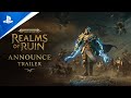 Warhammer Age of Sigmar: Realms of Ruin - Announce Trailer | PS5 Games