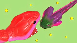 🔥 Unbelievable Victory! Reached the Highest Level in Snake Clash!