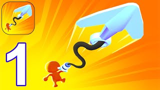 Hook Master - Gameplay Part 1 All Levels 1-10 (Android, iOS) #1