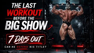 Last Back Workout / Can he win Arnold Classic Physique Title