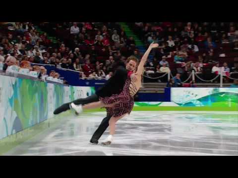 Ice Dance Figure Skatin - Compulsory Dance - Vancouver 2010 Winter Olympics