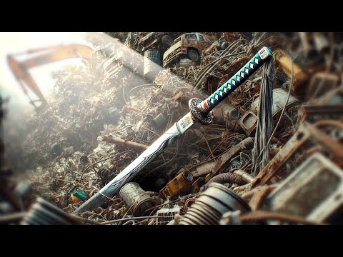 We Forged a KATANA out of Rusted Scrap