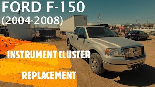 Ford F-150 - INSTRUMENT CLUSTER REMOVAL / REPLACEMENT (2004-2008)
