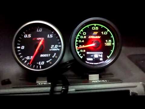 APEXi EL2 ORIGINAL vs Greddy Replica WORKING TIME