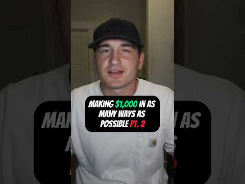 Making $1,000 in as many ways as possible pt. 2: Donating Plasma #sidehustle