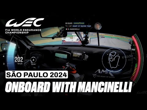 Onboard Lap Daniel Mancinelli Aston Martin LMGT3 No.27 I 2024 Rolex 6 Hours of São Paulo I FIA WEC