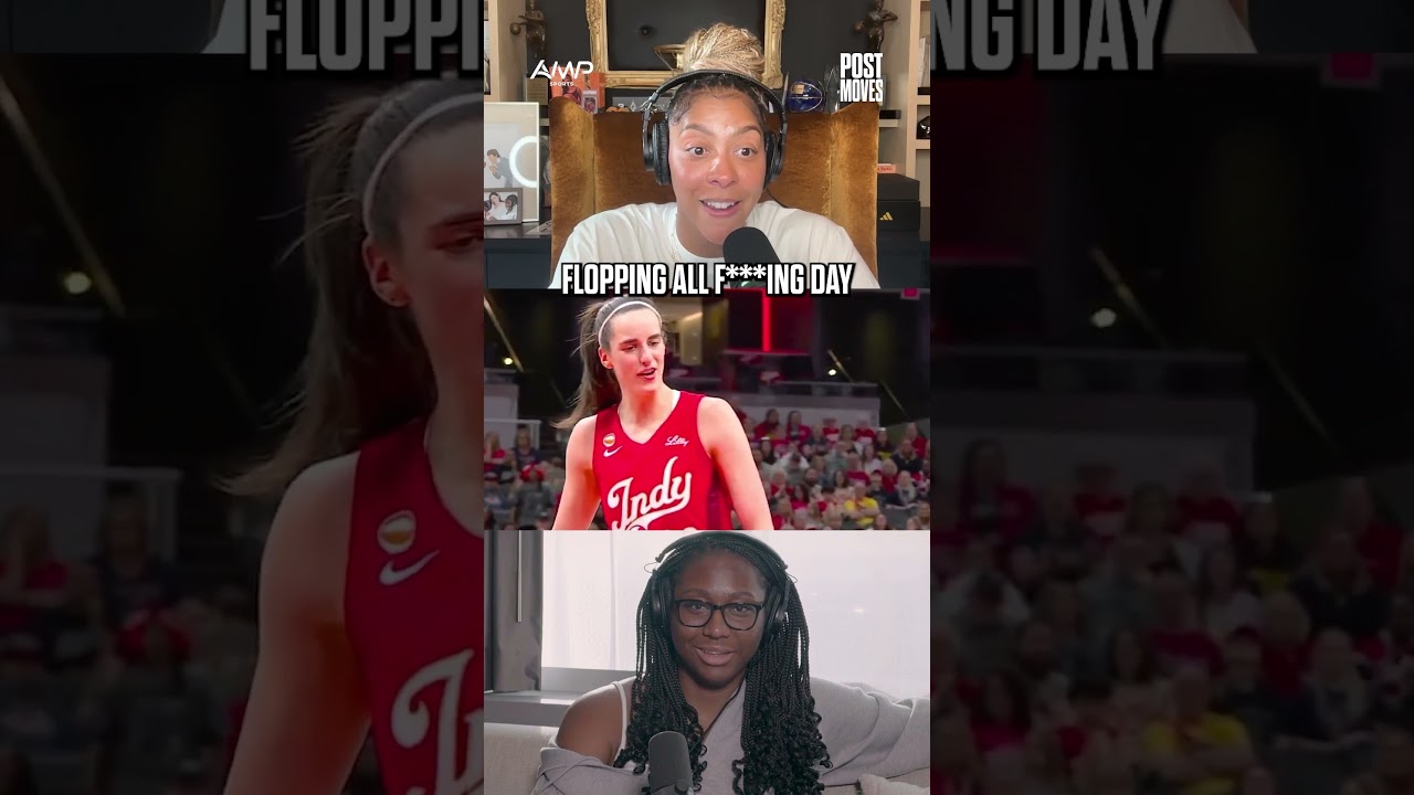 Caitlin Clark said it with her chest: Flopping all f***ing day ‼️