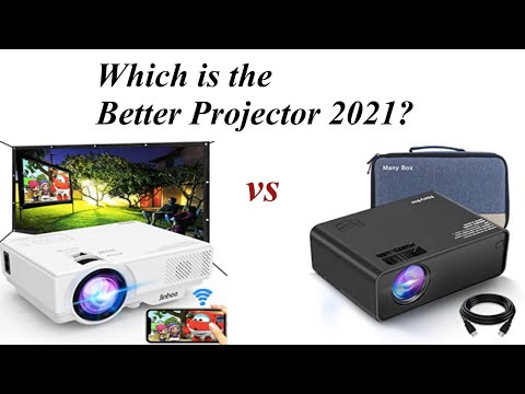 Many Box Mini Projector vs. Jinhoo Mini Wifi Video Projector Comparison | #whichprojectorisbetter