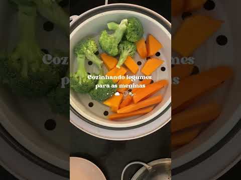 Cocção a Vapor de Legumes e Peixes