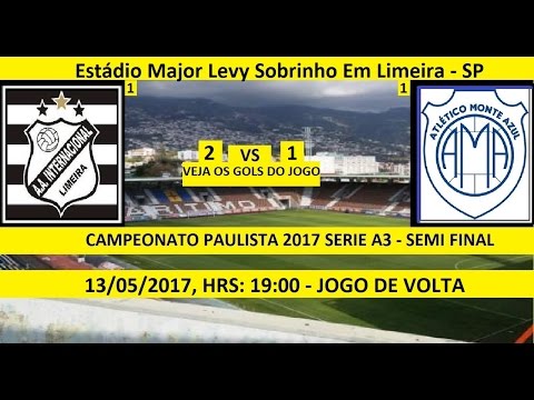 CAMPEONATO PAULISTA 2017 SERIE A3 INTER DE LIMEIRA...