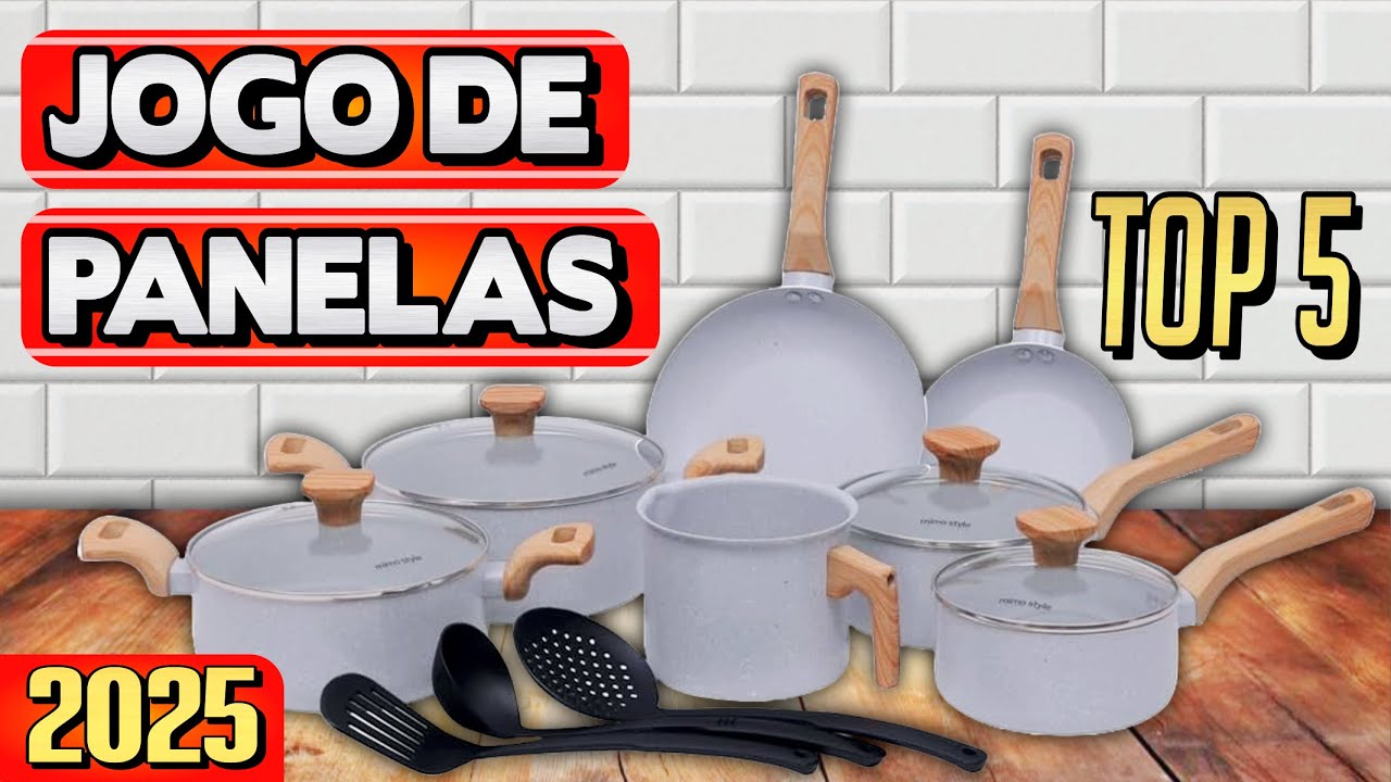 Renove Sua Cozinha: TOP 5 Conjuntos de Panelas MAIS RECOMENDADOS!