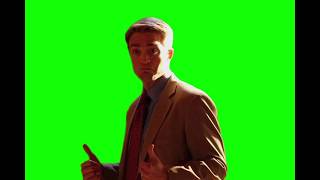 Chris Hansen (Robert Pattinson) thumbs up “okay, that’s a cut” — Primetime green screen