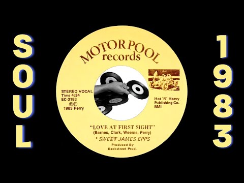 Sweet James Epps – Love At First Sight [Motorpool] 1983 Modern Soul 45