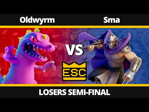 ESC 13 Losers Semi-Final - Oldwyrm Vs. Sma - Nickelodeon All-Star Brawl Tournament