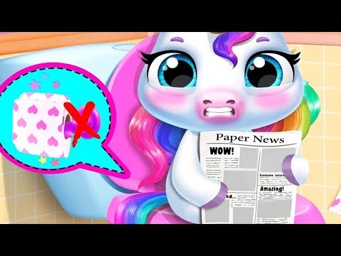 Fun Baby Pony Care - My New Born Baby Unicorn - Play Cute Pet Babysitter, Dress Up Fun Kids Games
