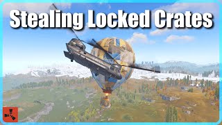 I Found All The Ways to Steal The Chinook Locked Crate in Rust!