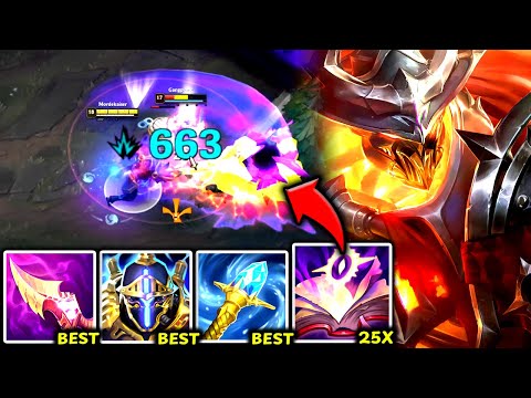 MORDEKAISER TOP #1 BEST BUILD TO 1V5 EVERYONE (IT'S PERFECT👌) - 2025 Mordekaiser TOP Gameplay Guide