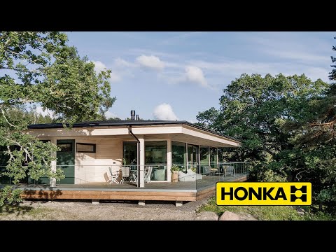 Honkarakenne - Visiting the Honka Lux log home of Heidi and her family