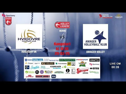 Hvidovre VK - Amager Volley Liga 29 03 2025