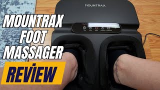 MOUNTRAX Foot Massager Machine Review 🦶 - Shiatsu with Heat & Remote Control for Deep Kneading