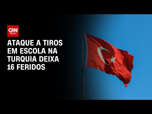 Ataque a tiros de ex-aluno em escola deixa 16 feridos na Turquia | CNN NOVO DIA