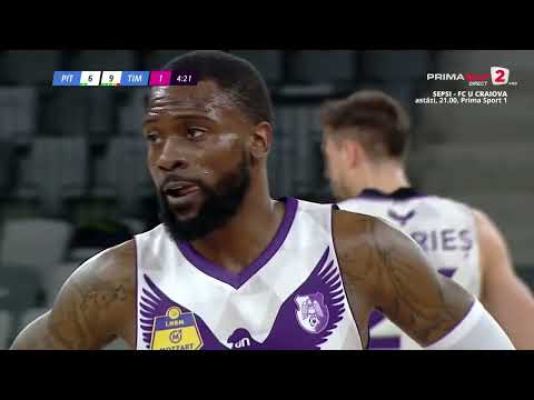 Liga Naţională de baschet: FC Argeș Pitești - SCM Timișoara 72-56. Înregistrarea partidei