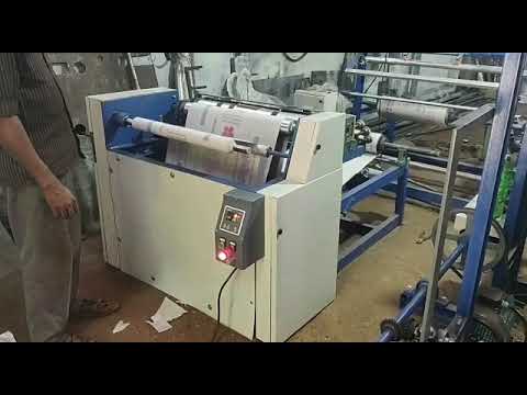 Customized Printed Table Top printing Rewinder Machine