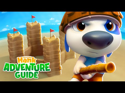 How To Build A Sandcastle 🏰 Talking Hank's Adventure Guide: Island Living