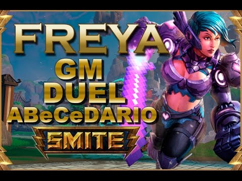 SMITE! Freya, Jugando al tenis en solitario! GM Duel Abecedario #28