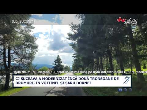 SUCEAVA CITY COUNCIL MODERNIZED TWO MORE ROAD SECTIONS IN VOITINEL AND SARU DORNEI
