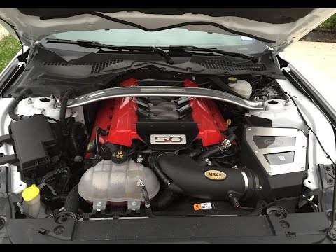 2015 Mustang GT Airaid Cold Air Intake Review!