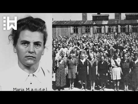 Execution of Maria Mandl - Female Nazi Guard at Auschwitz Concentration Camp - Nazi Germany - WW2