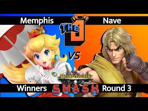 Memphis (Peach) vs. Nave (Ken) - WR3 | Boardwalk Smash SSBU (6/16/2022)